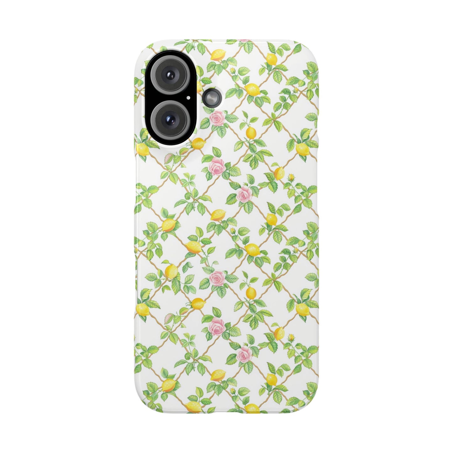 Lemon Lattice Phone Case