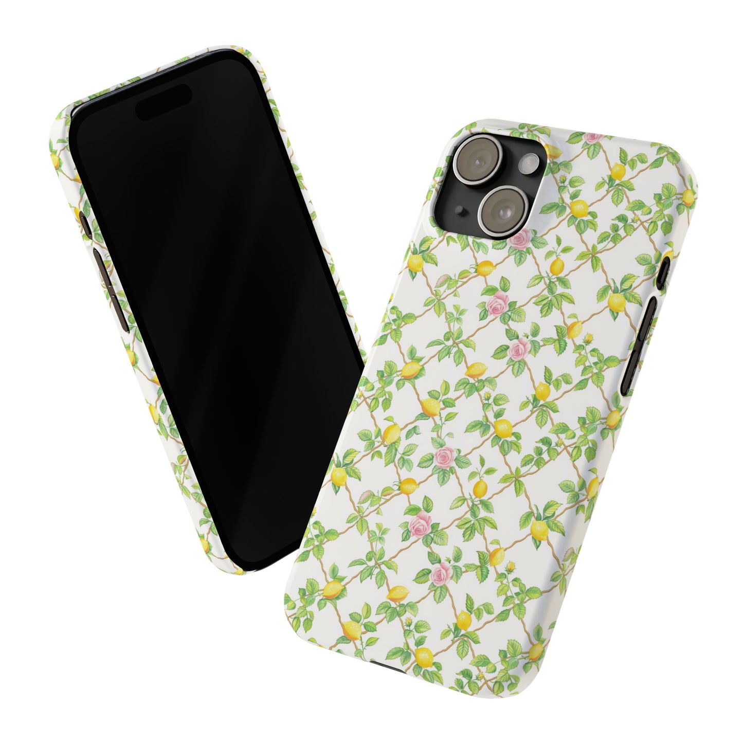 Lemon Lattice Phone Case