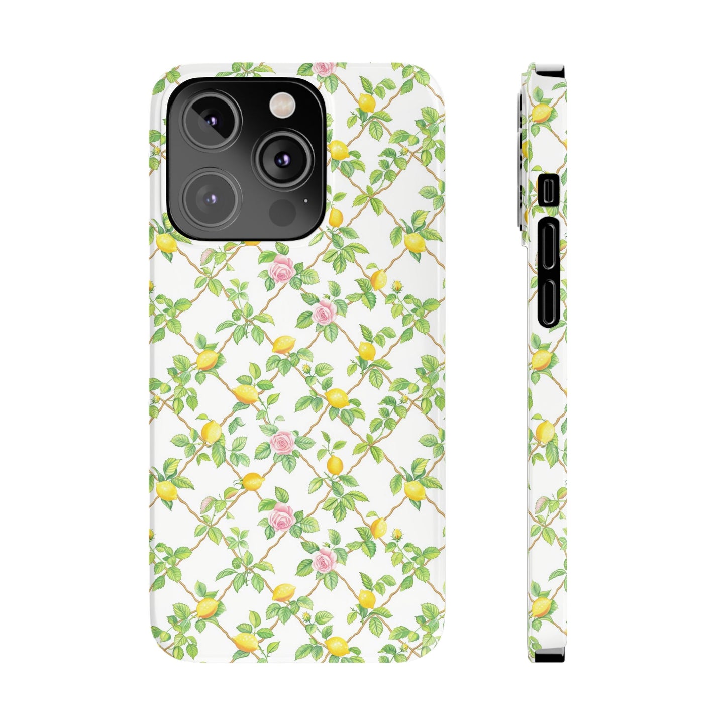Lemon Lattice Phone Case
