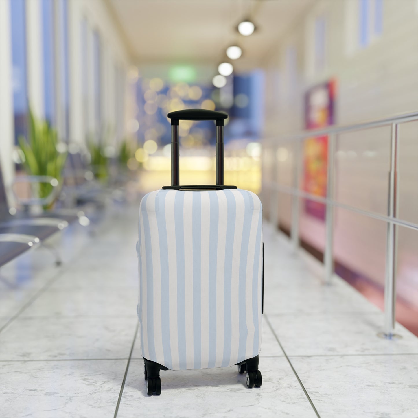 Coastal Stripes Suitcase Cover