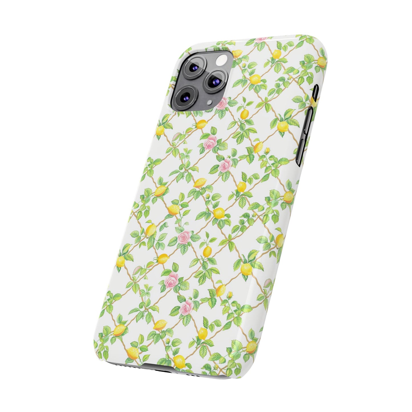 Lemon Lattice Phone Case