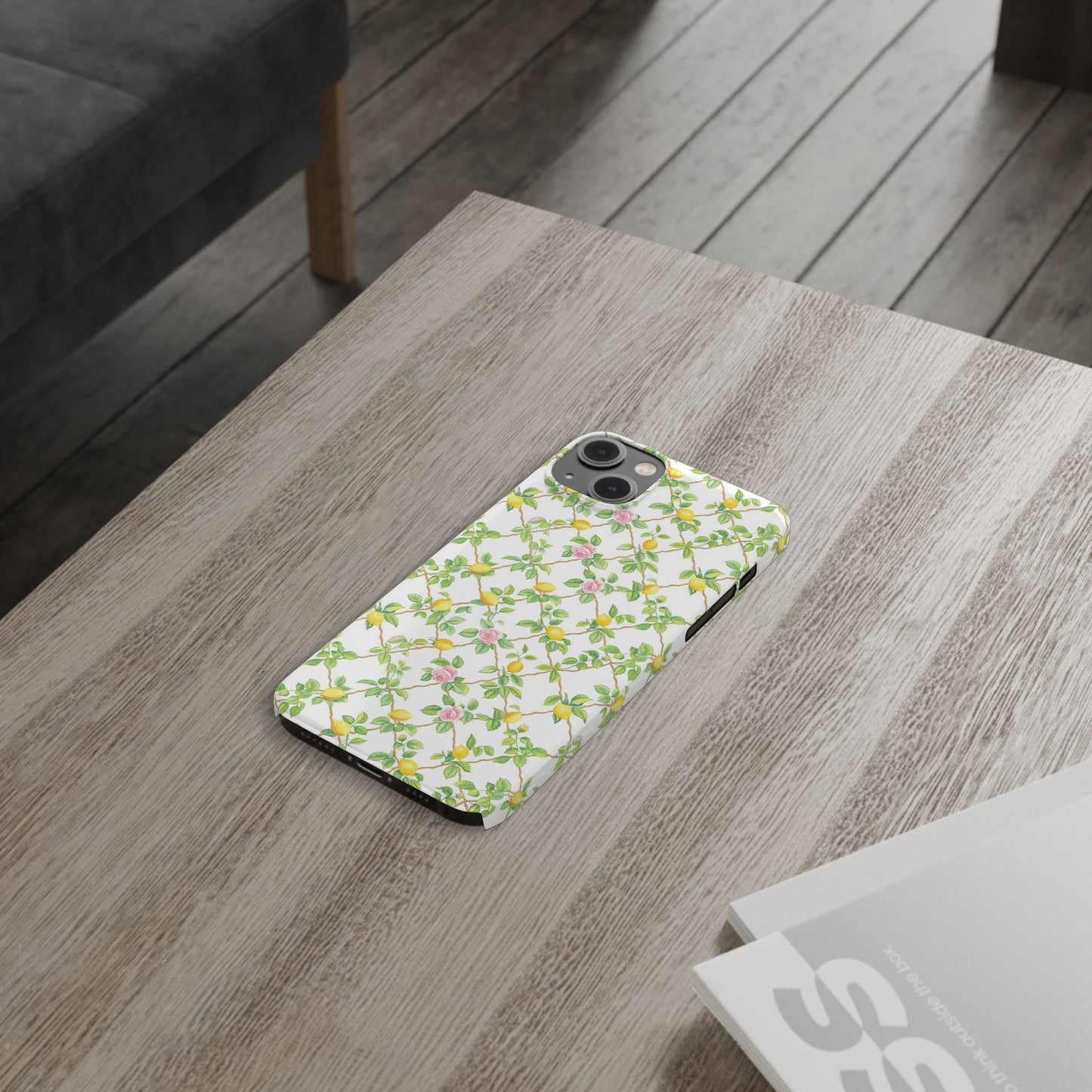 Lemon Lattice Phone Case