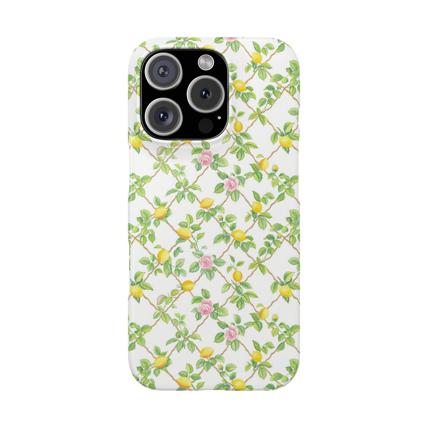 Lemon Lattice Phone Case