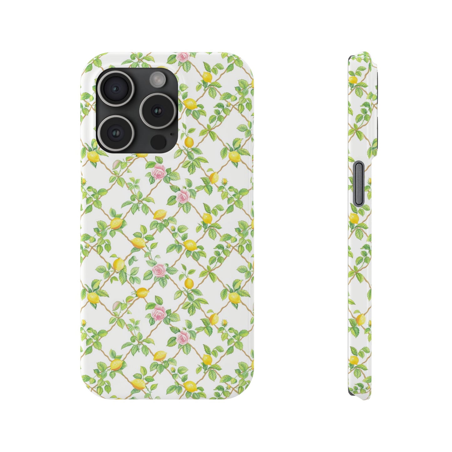 Lemon Lattice Phone Case