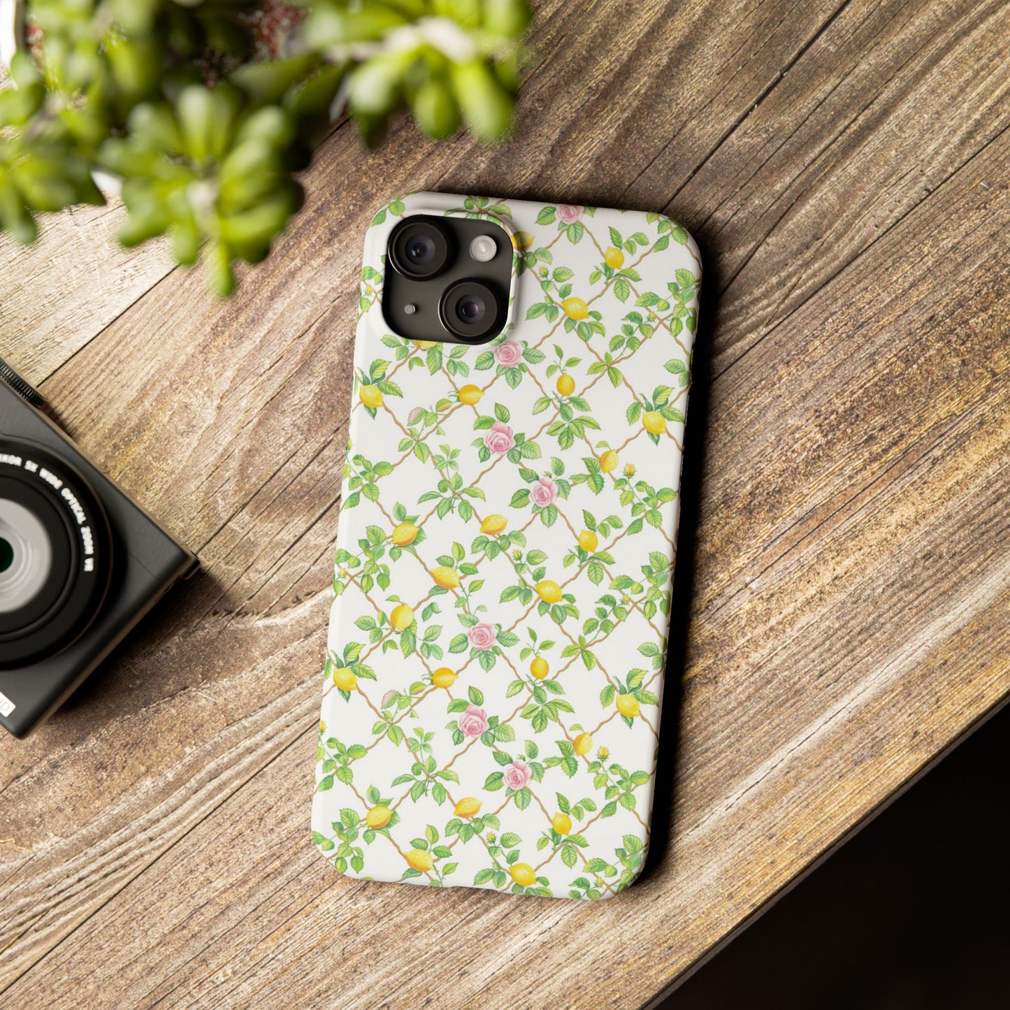 Lemon Lattice Phone Case