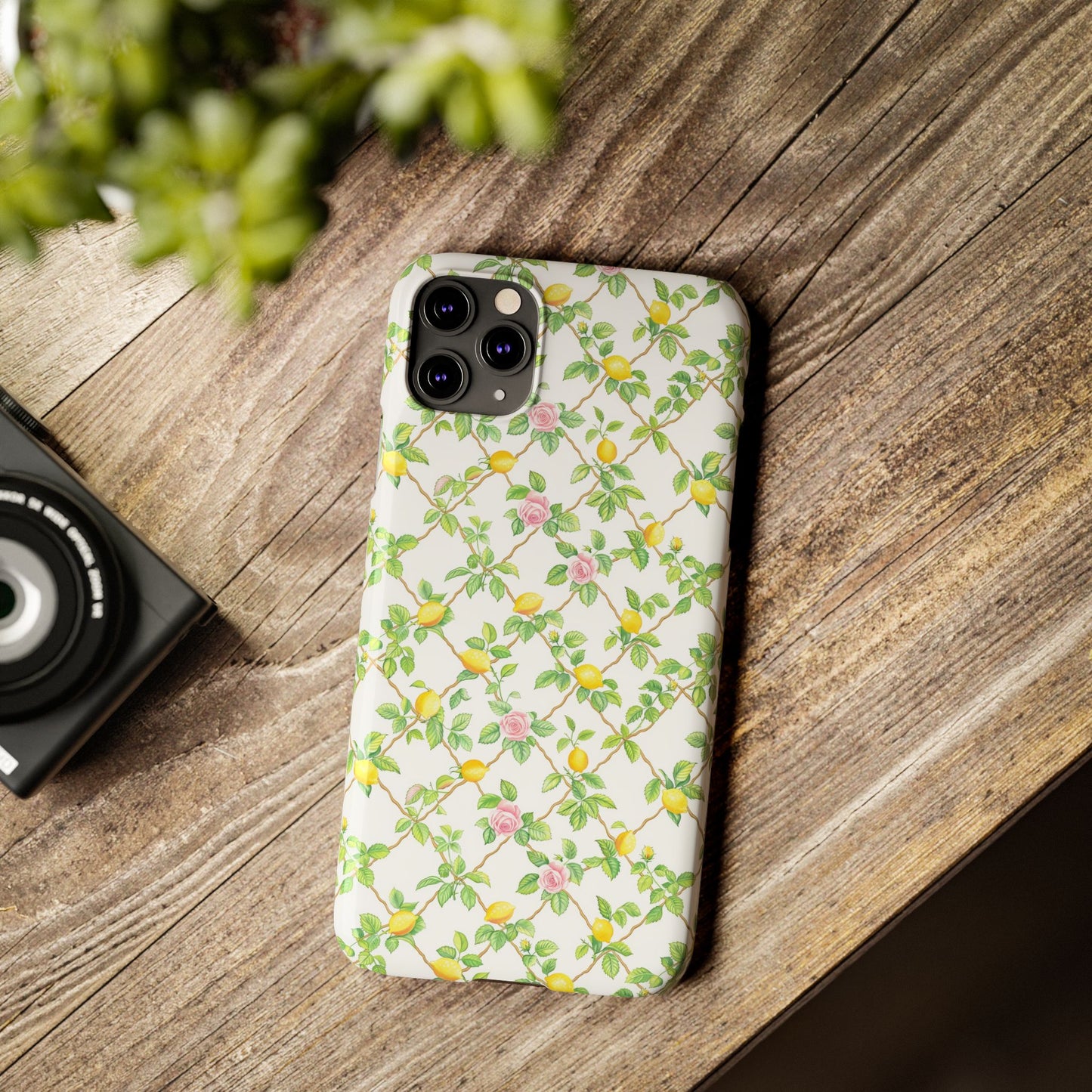 Lemon Lattice Phone Case