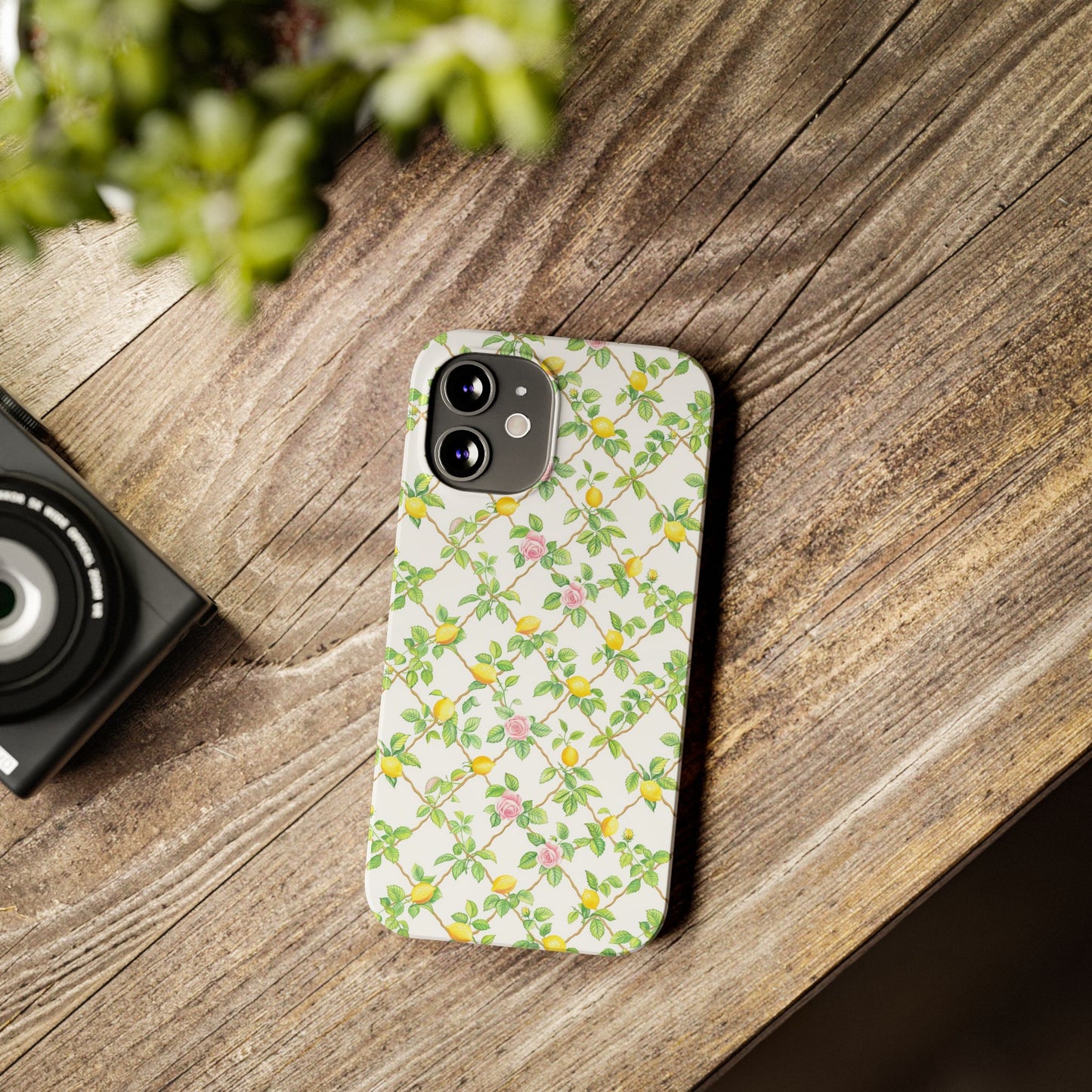 Lemon Lattice Phone Case