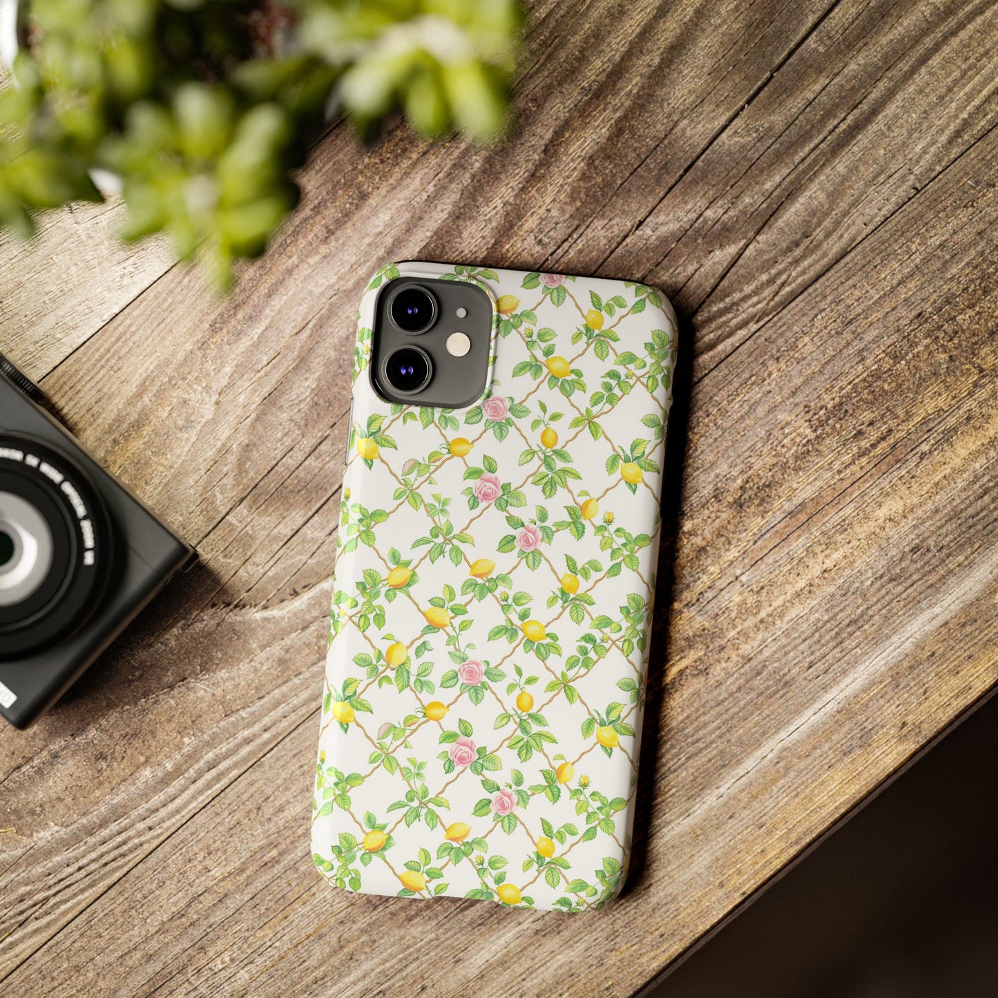 Lemon Lattice Phone Case