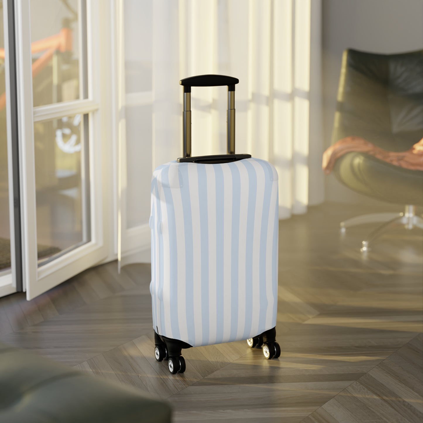 Coastal Stripes Suitcase Cover