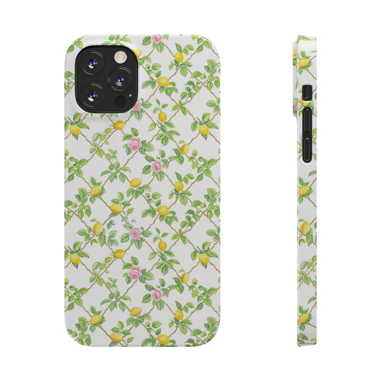 Lemon Lattice Phone Case