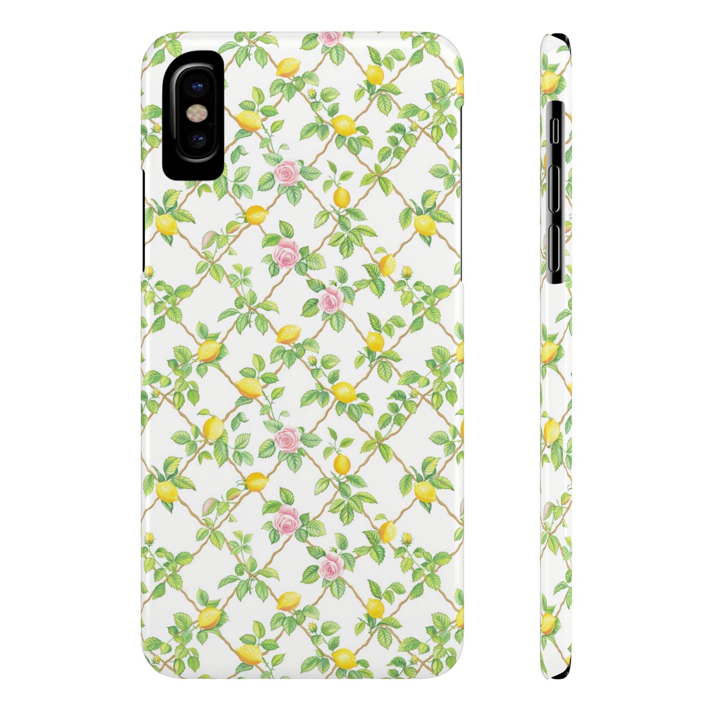 Lemon Lattice Phone Case