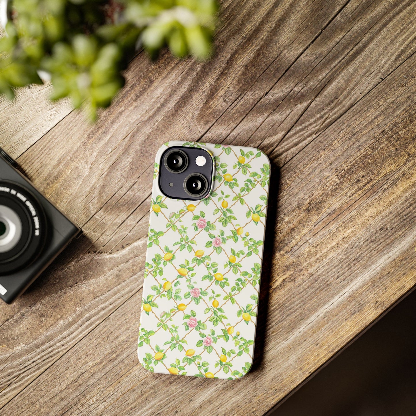 Lemon Lattice Phone Case