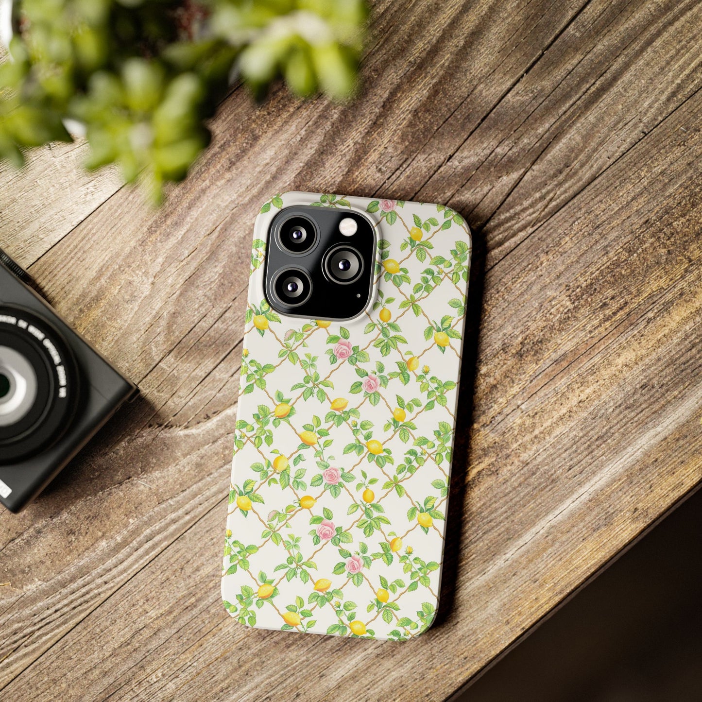 Lemon Lattice Phone Case
