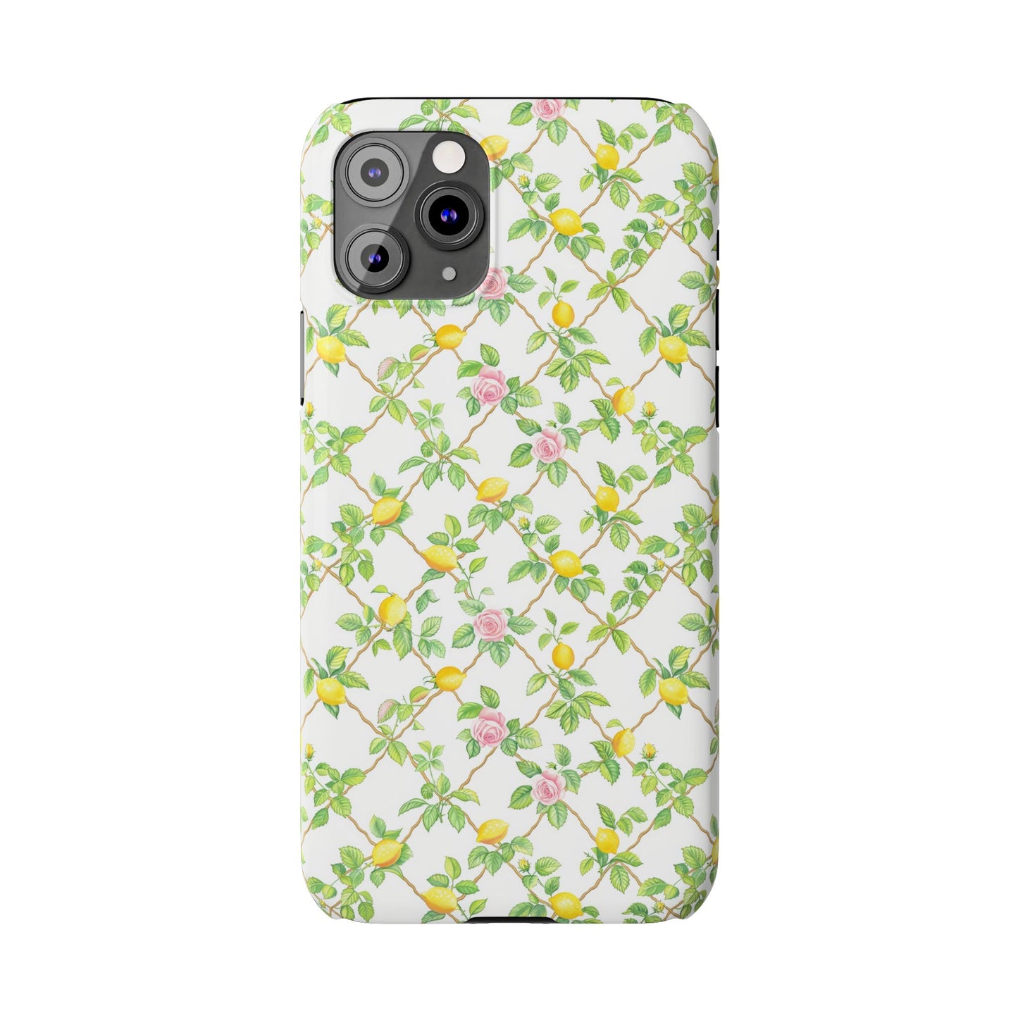 Lemon Lattice Phone Case
