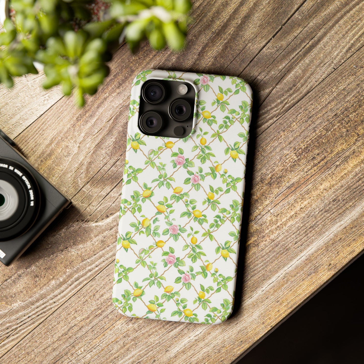 Lemon Lattice Phone Case
