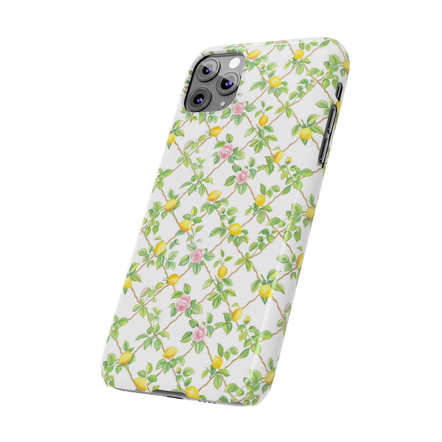 Lemon Lattice Phone Case