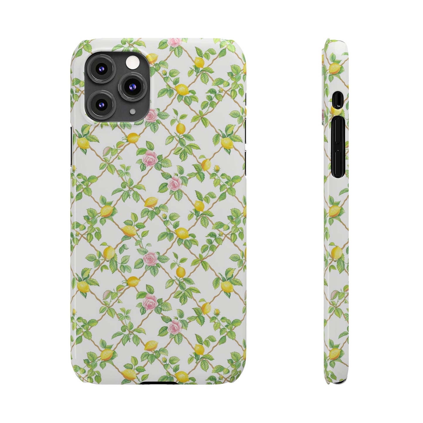 Lemon Lattice Phone Case