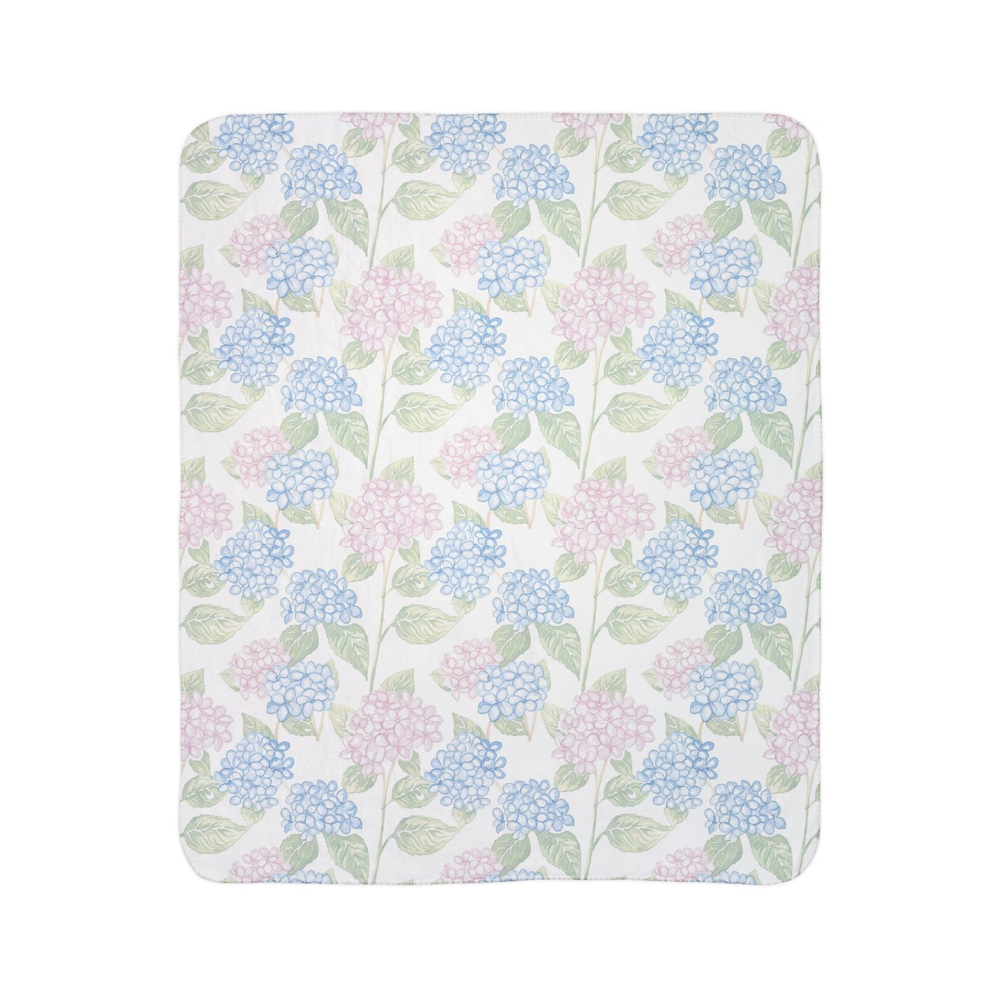 Frilly Floral Throw Blanket