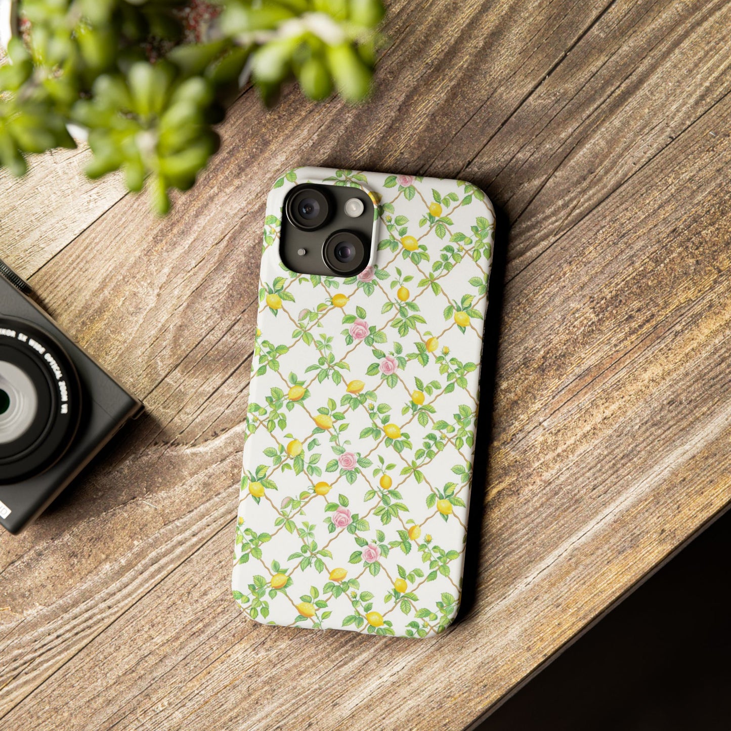 Lemon Lattice Phone Case