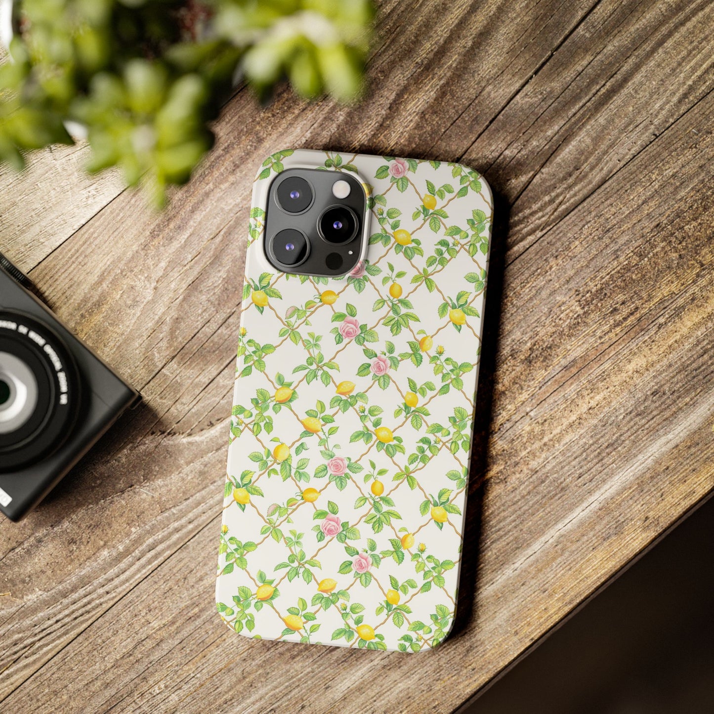 Lemon Lattice Phone Case