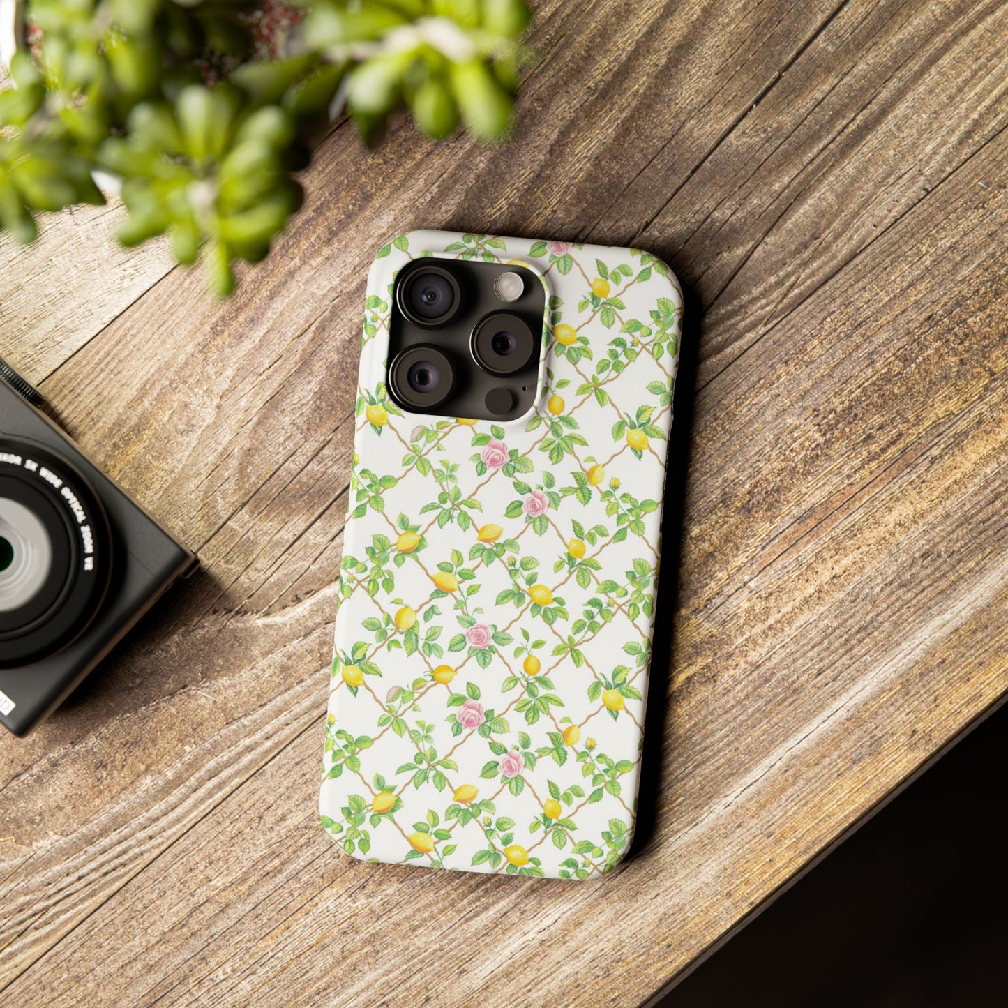 Lemon Lattice Phone Case