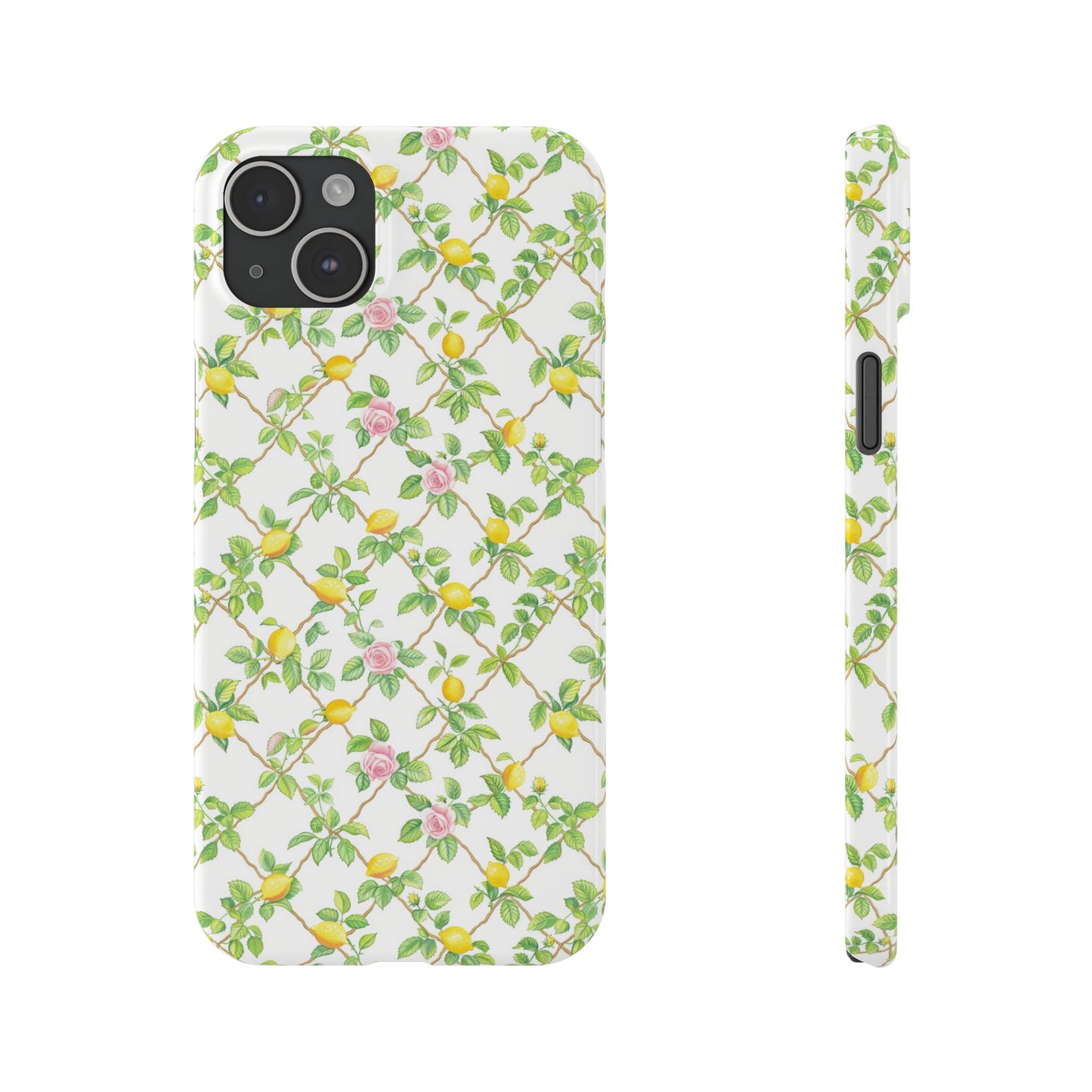 Lemon Lattice Phone Case