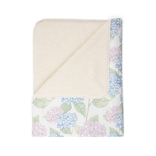 Frilly Floral Throw Blanket