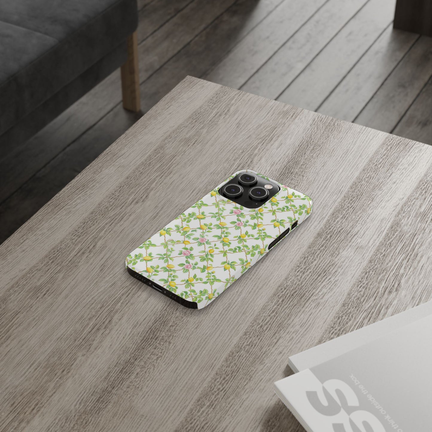 Lemon Lattice Phone Case