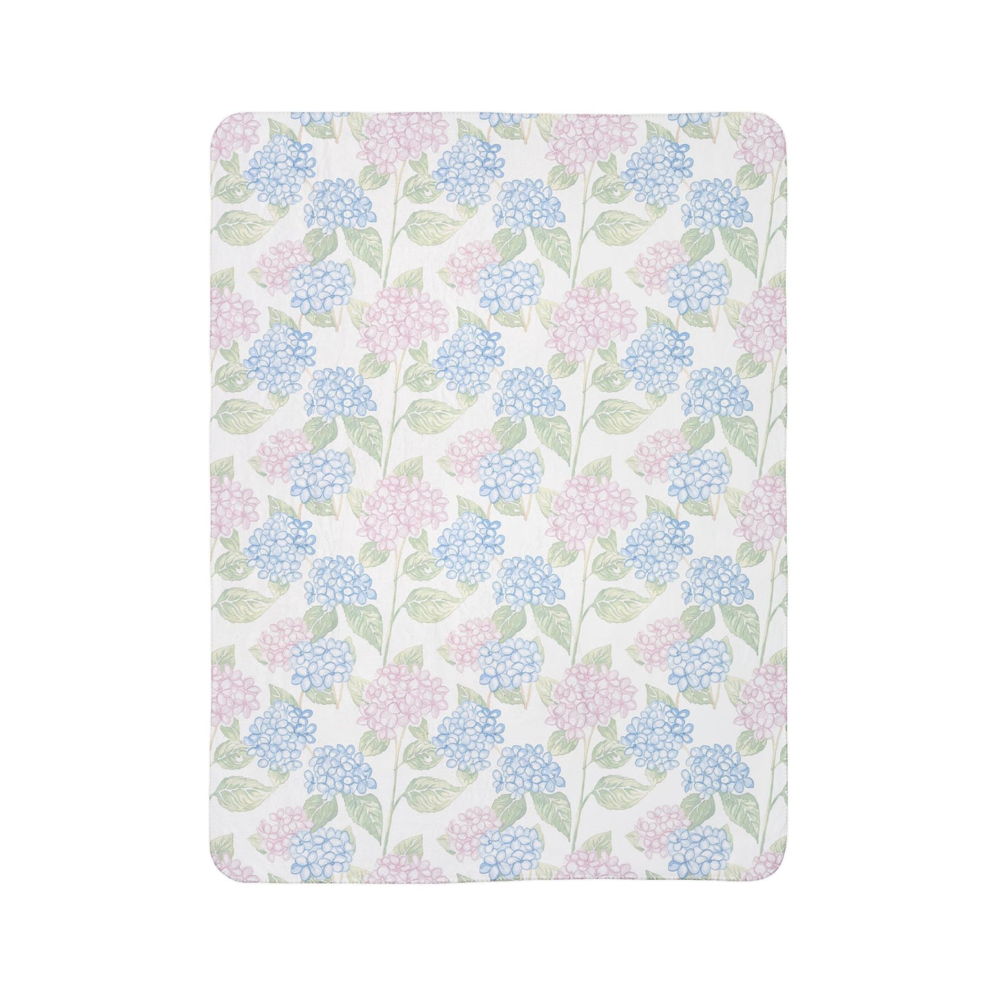 Frilly Floral Throw Blanket