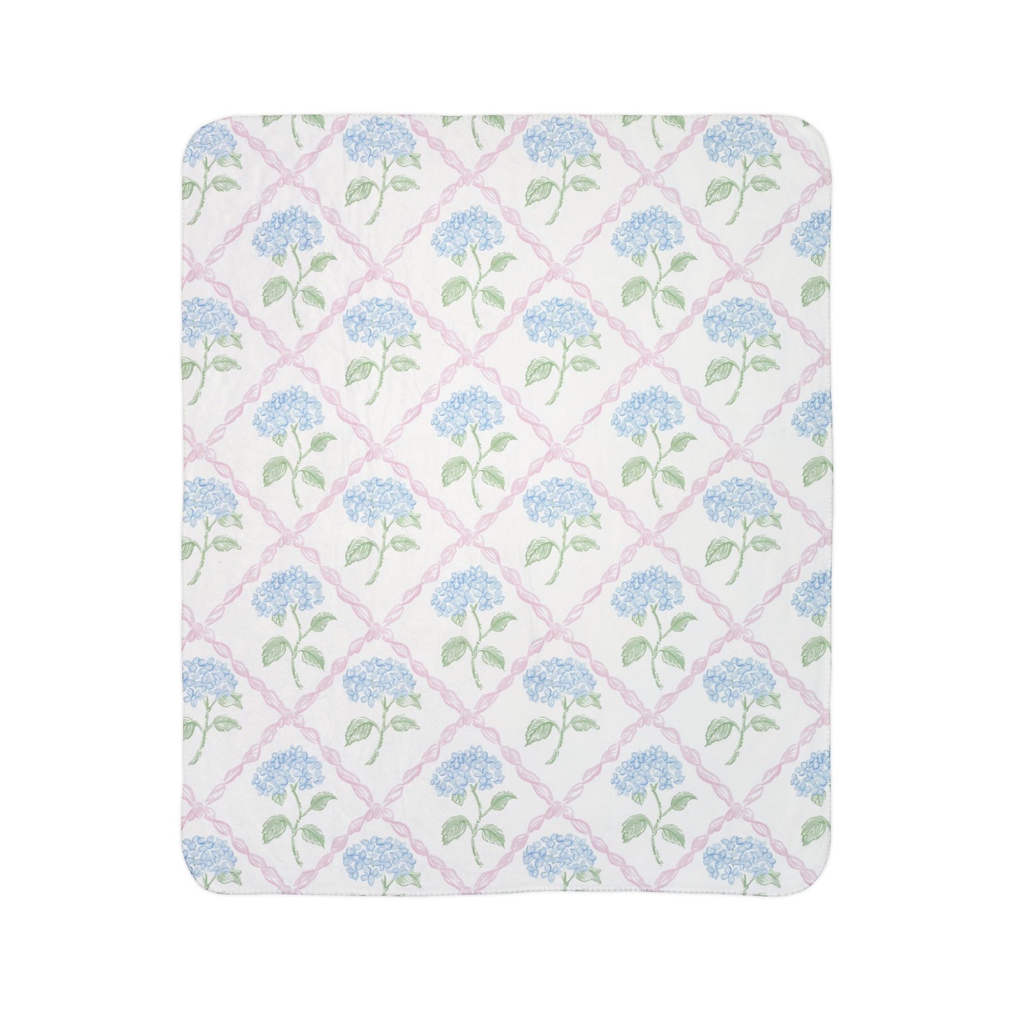 Hydrangea Throw Blanket