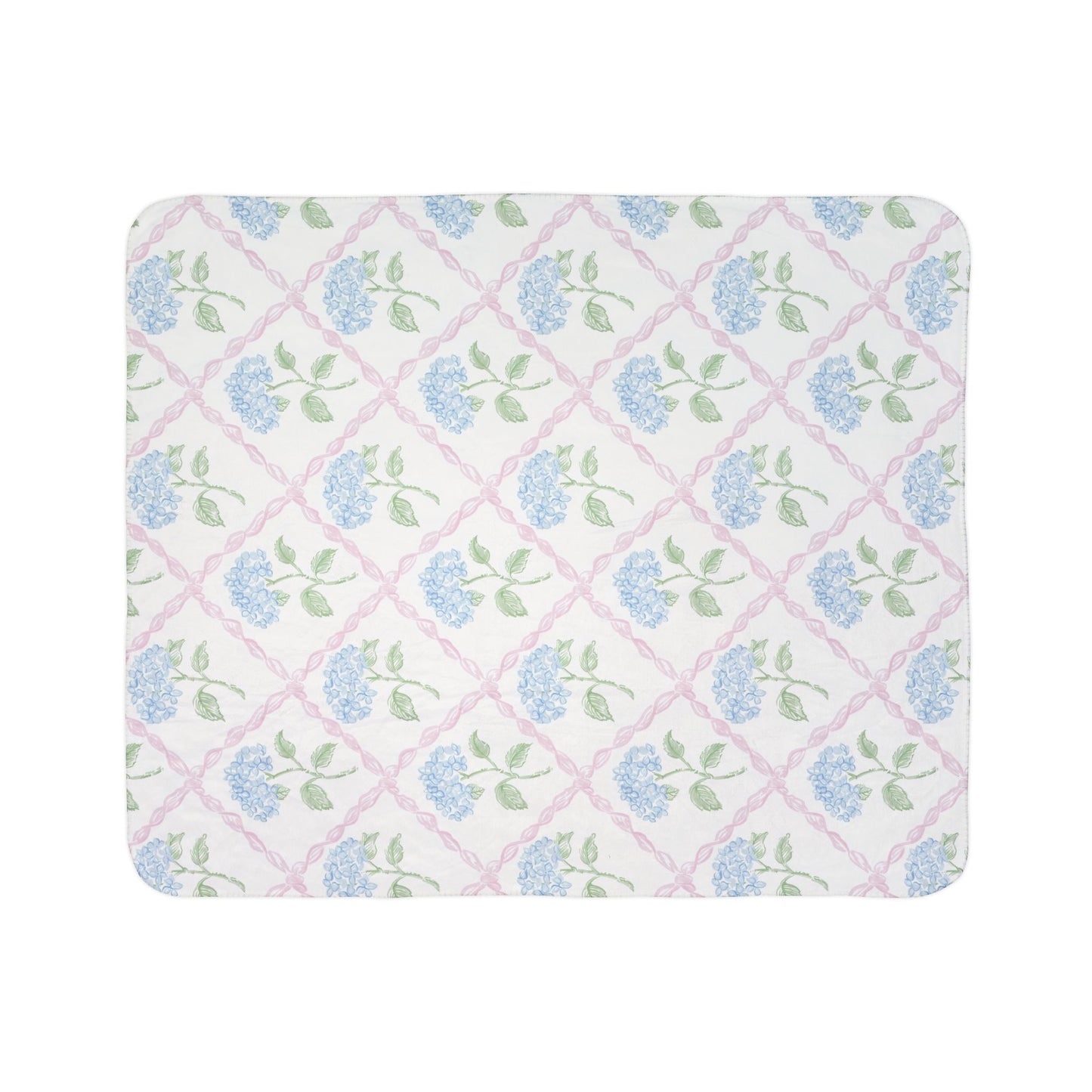 Hydrangea Throw Blanket