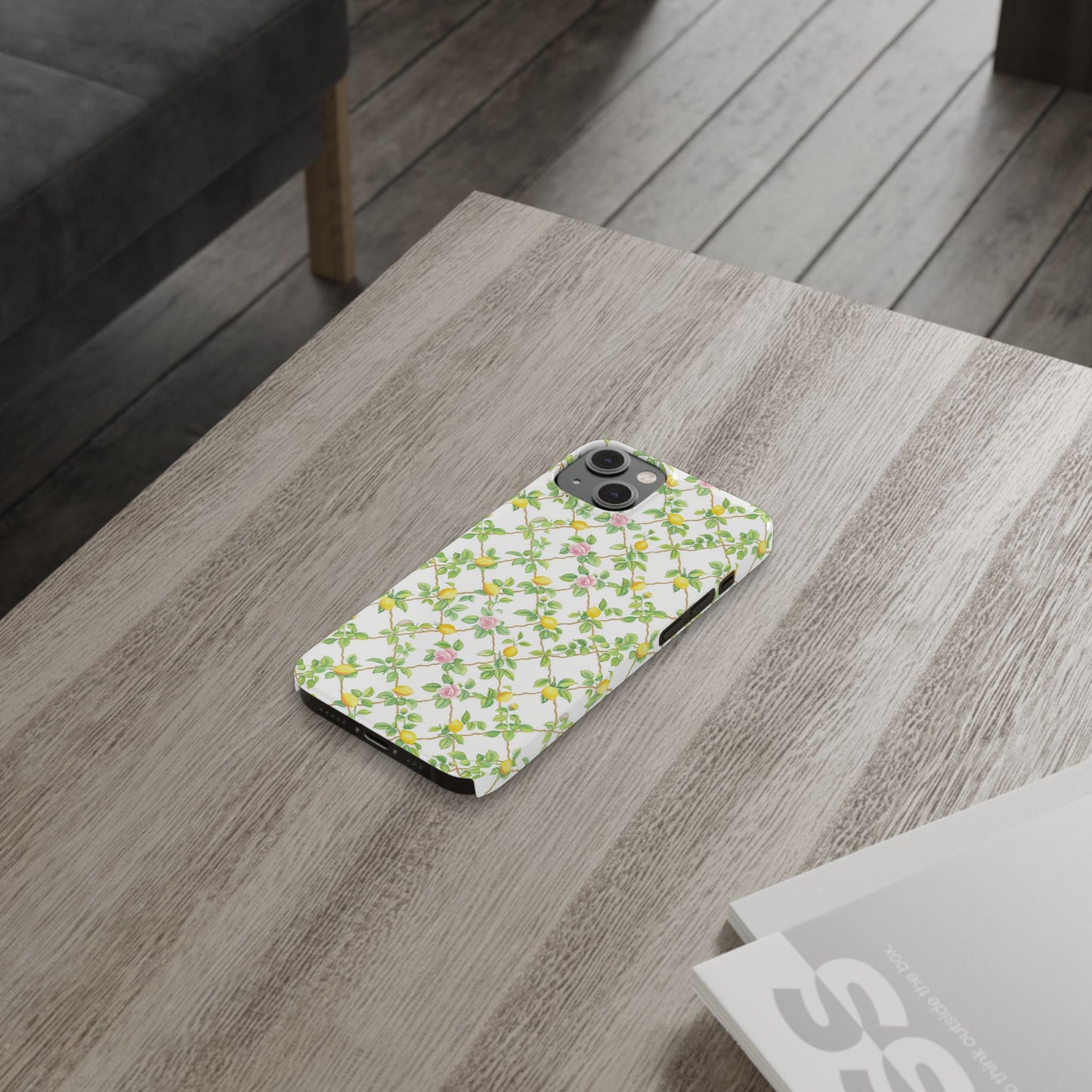 Lemon Lattice Phone Case