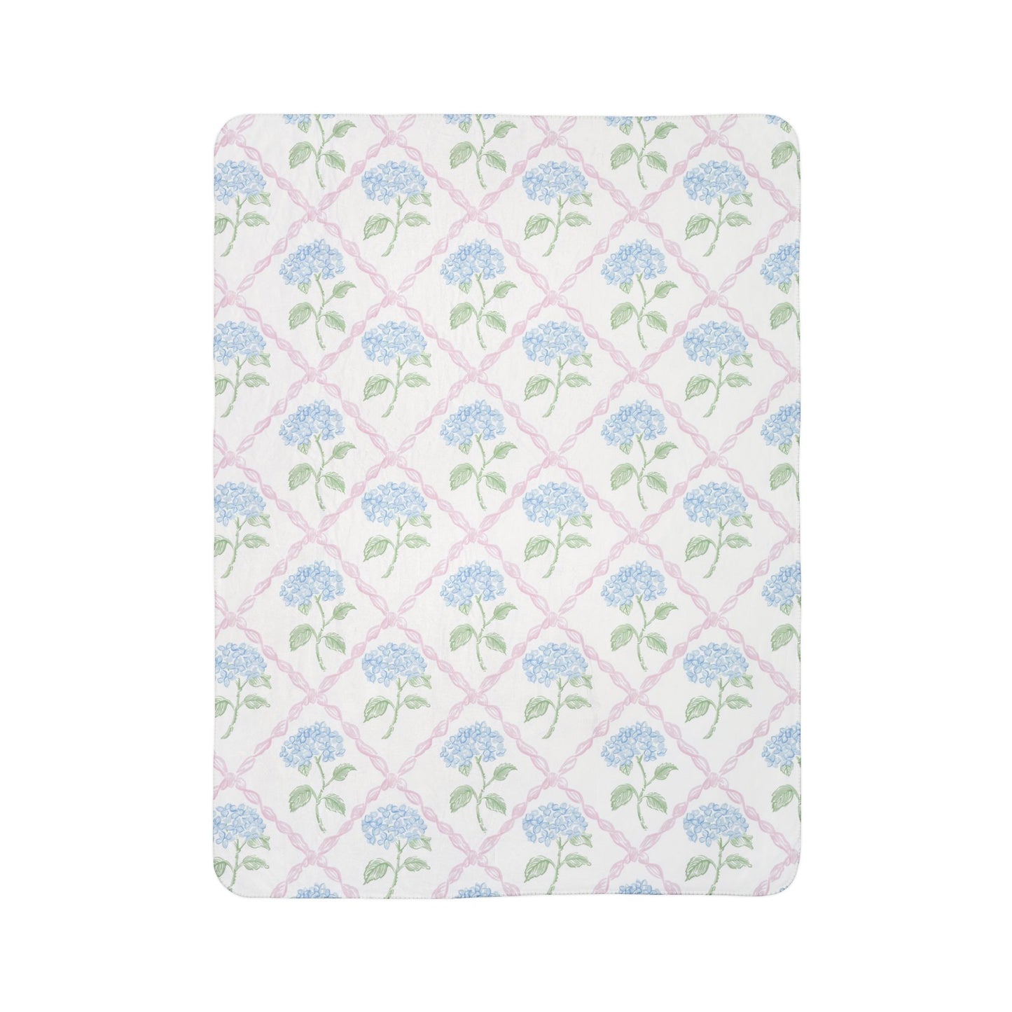 Hydrangea Throw Blanket