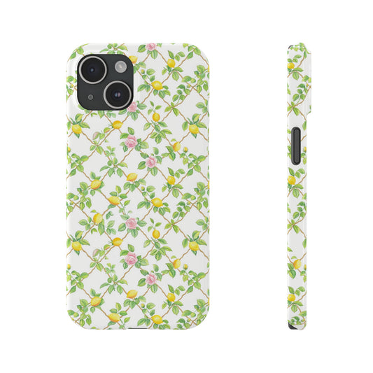 Lemon Lattice Phone Case