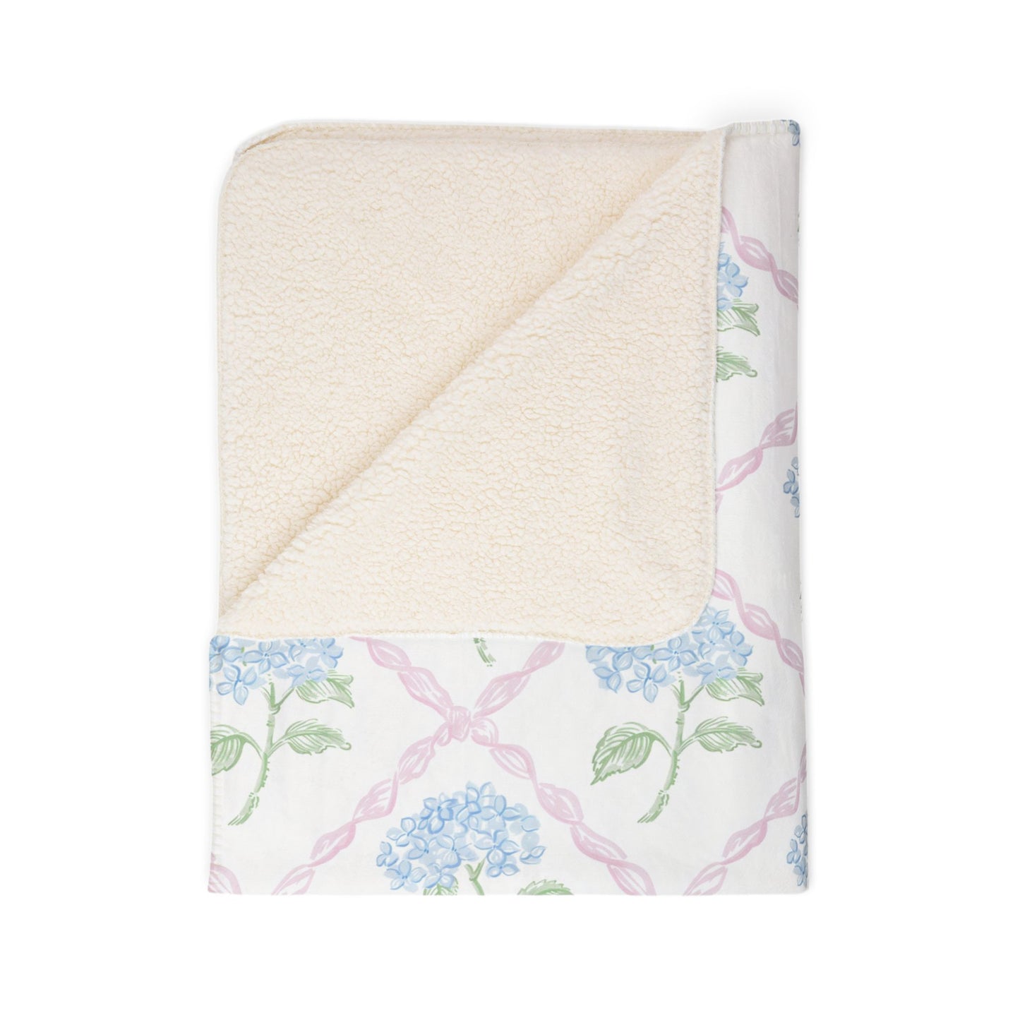 Hydrangea Throw Blanket