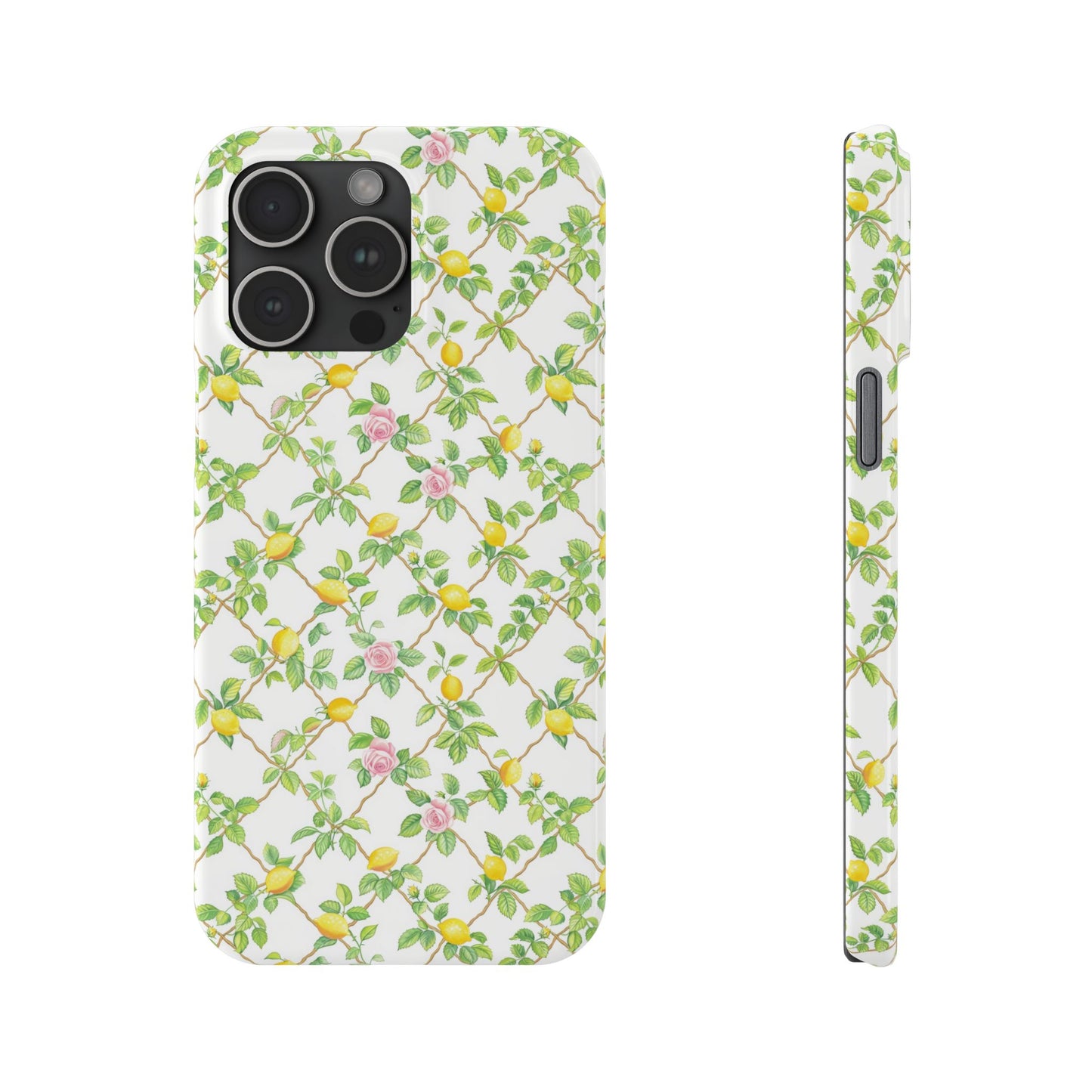 Lemon Lattice Phone Case