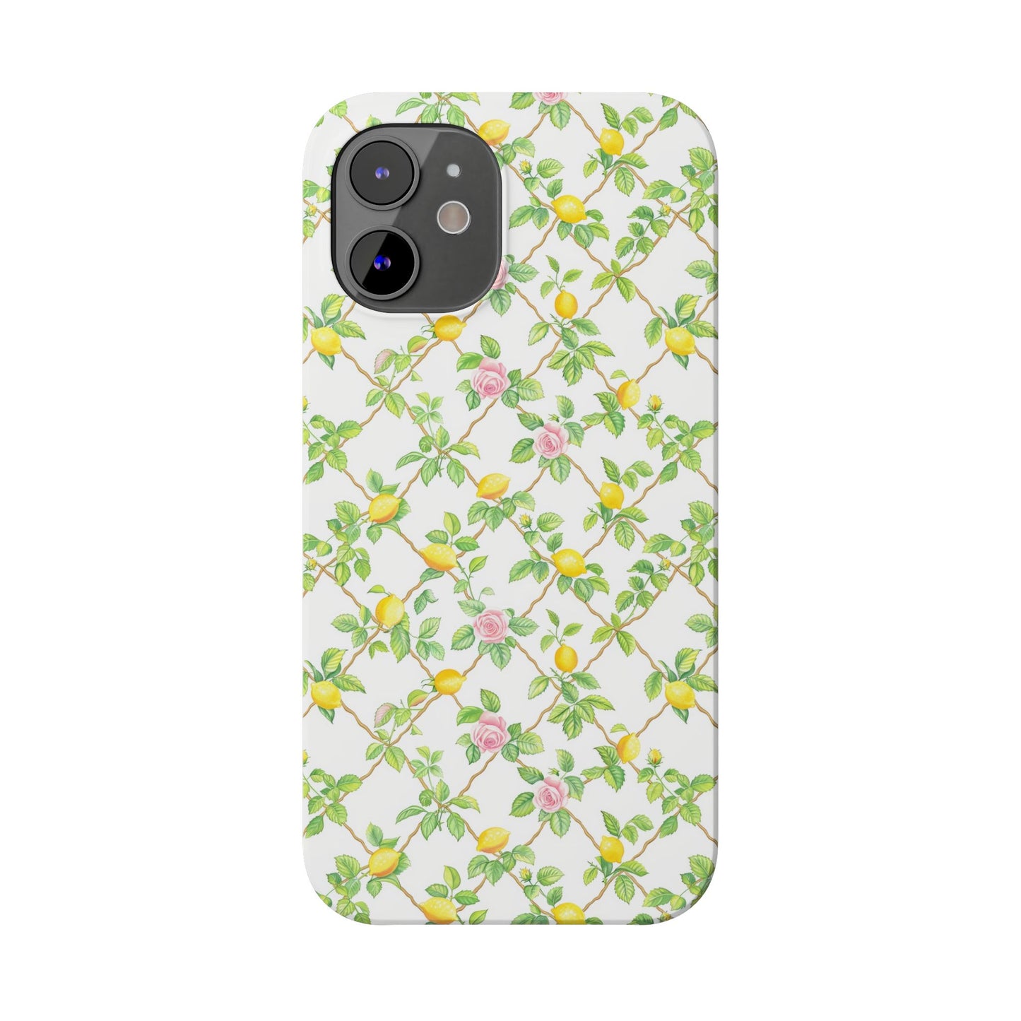 Lemon Lattice Phone Case