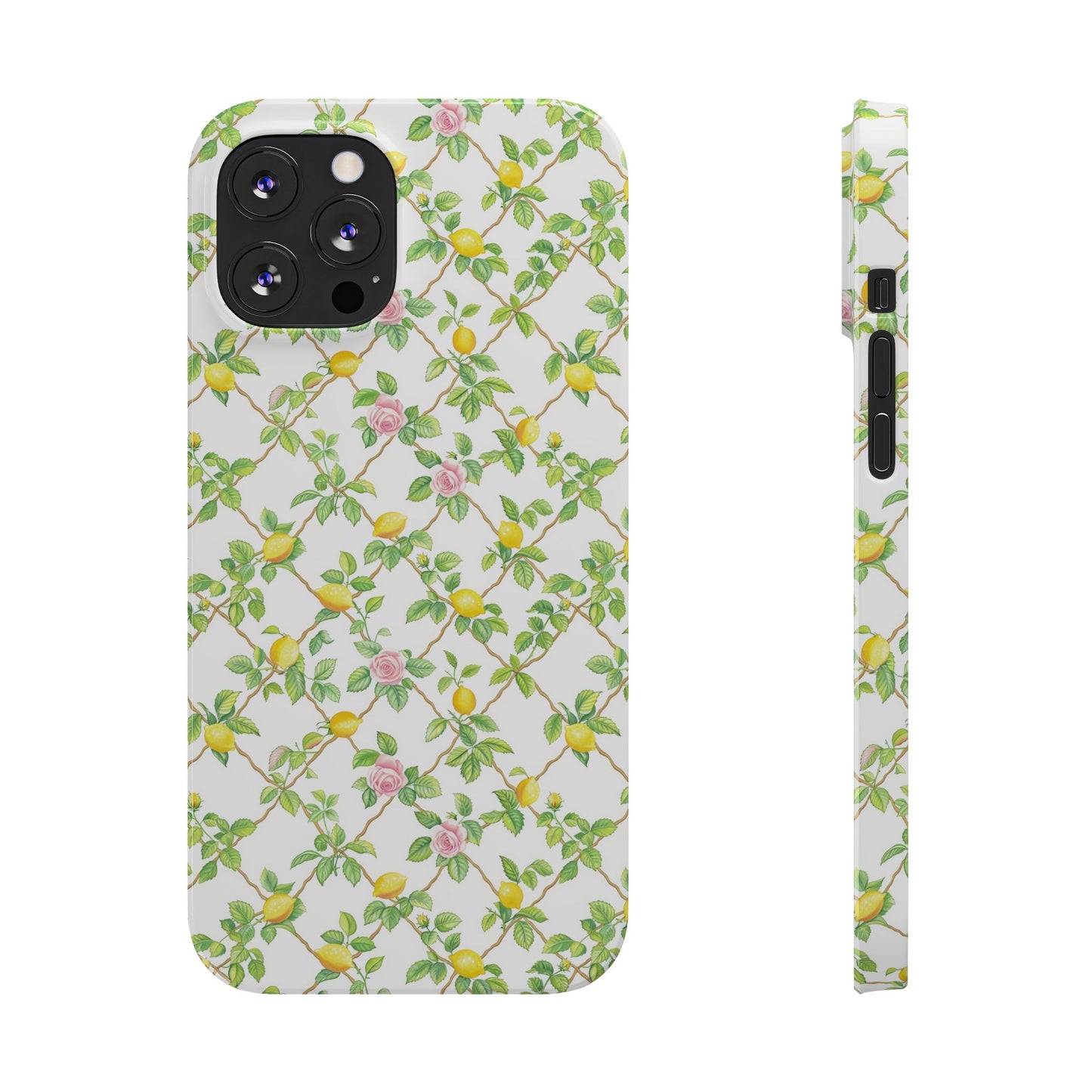 Lemon Lattice Phone Case