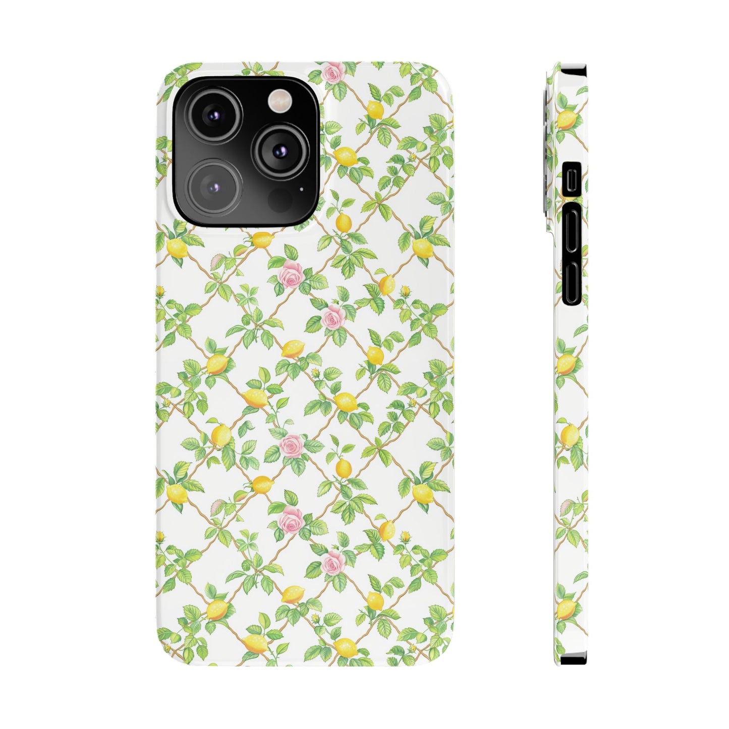 Lemon Lattice Phone Case