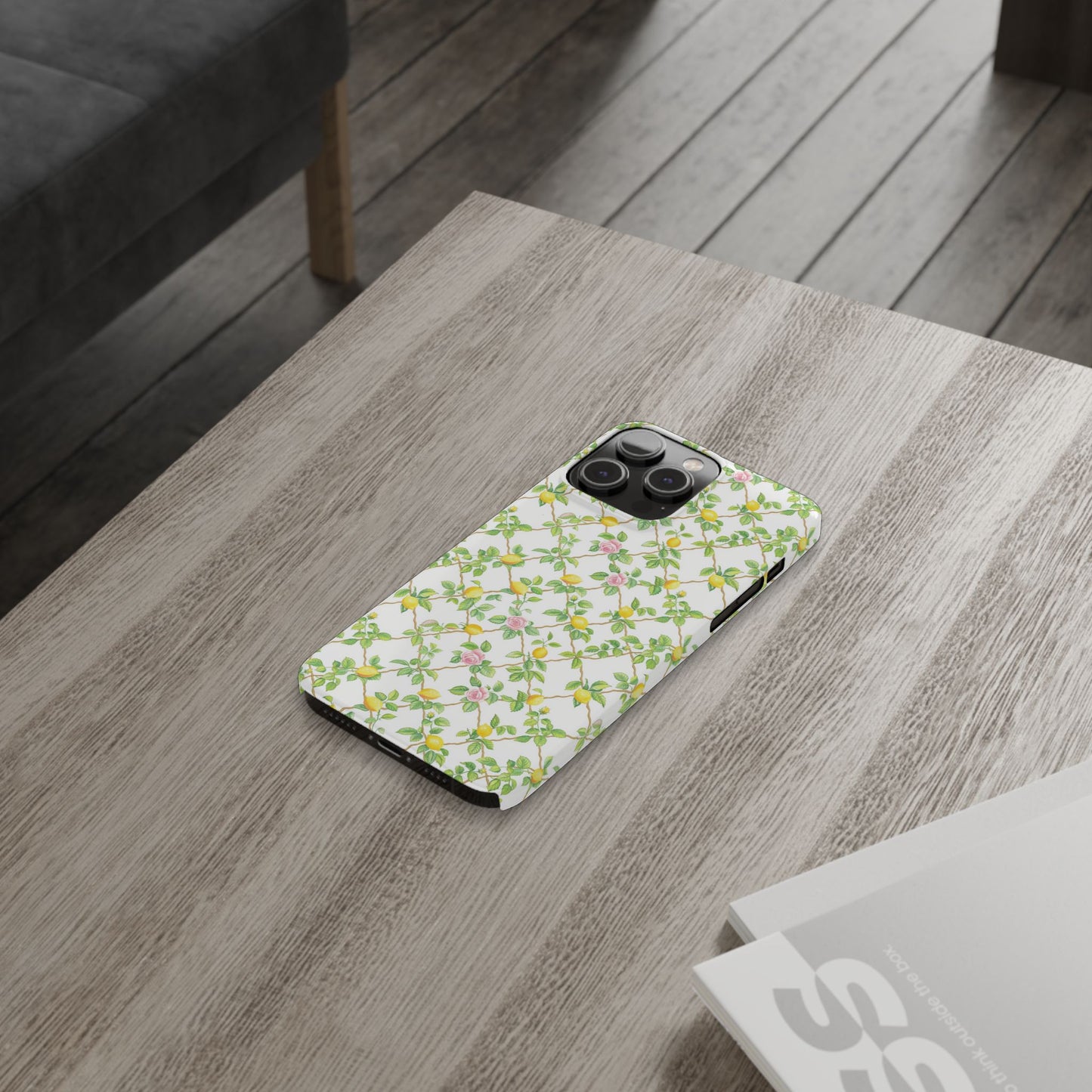 Lemon Lattice Phone Case