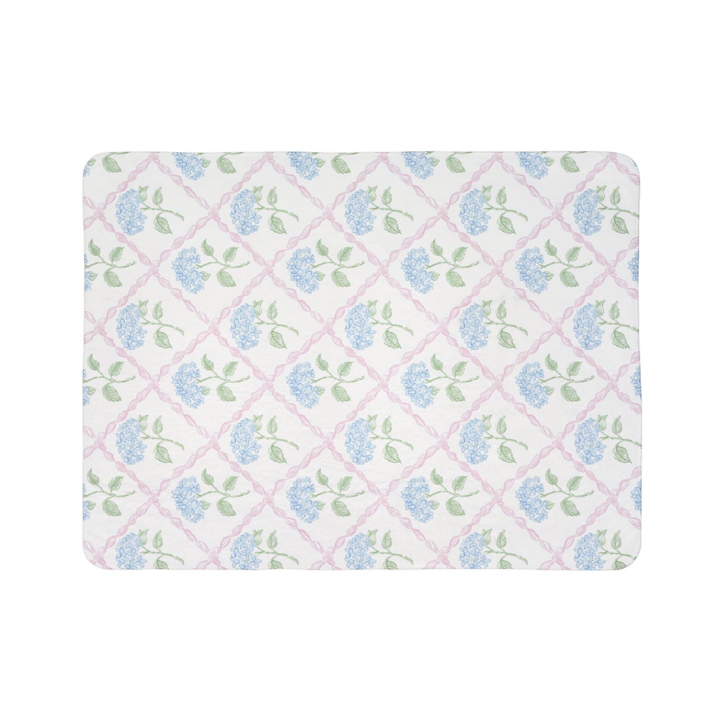 Hydrangea Throw Blanket